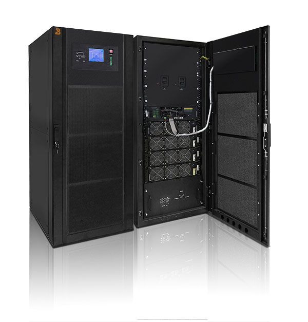 柏克400Kva大功率模块化UPS电源助力吴忠市委云计算数据中心安全
